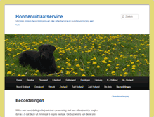 Tablet Screenshot of hondenuitlaatservices.org